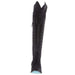 Lane Boots Women's Lexington OTK Black Suede 23 In Top Cowgirl Boot
