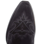 Lane Boots Women's Lexington OTK Black Suede 23 In Top Cowgirl Boot