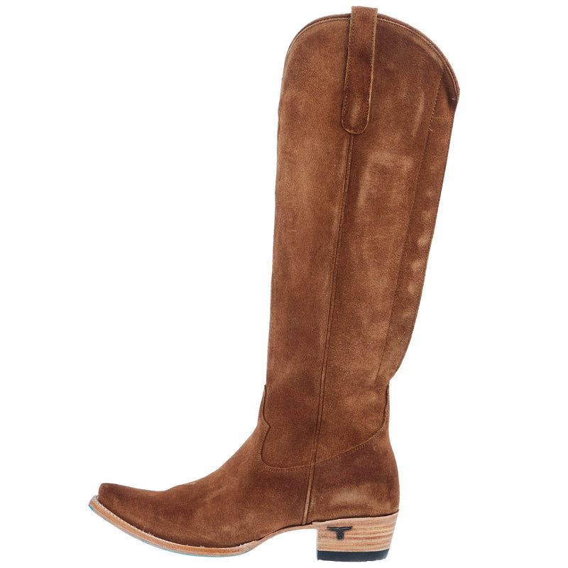Lane Women`s Toffee Suede Olivia Jane Knee High Boot