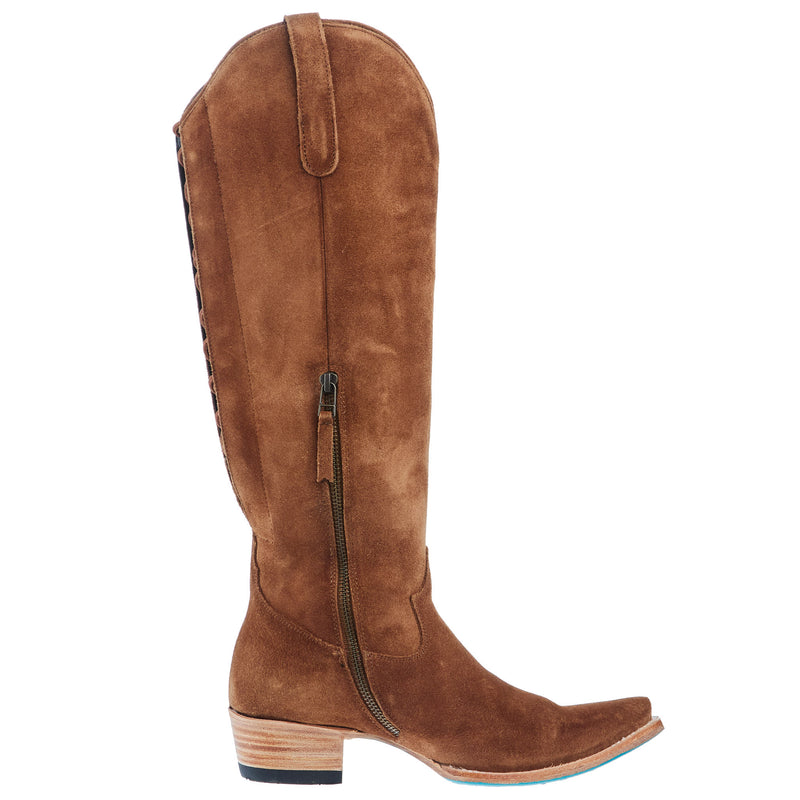Lane Women`s Toffee Suede Olivia Jane Knee High Boot