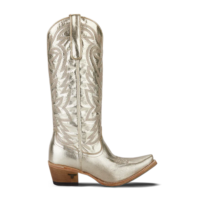 Lane Women's Smokeshow 15In Champagne Metallic Boots