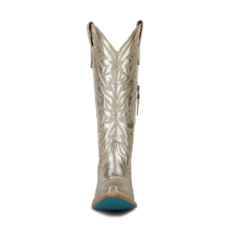 Lane Women's Smokeshow 15In Champagne Metallic Boots