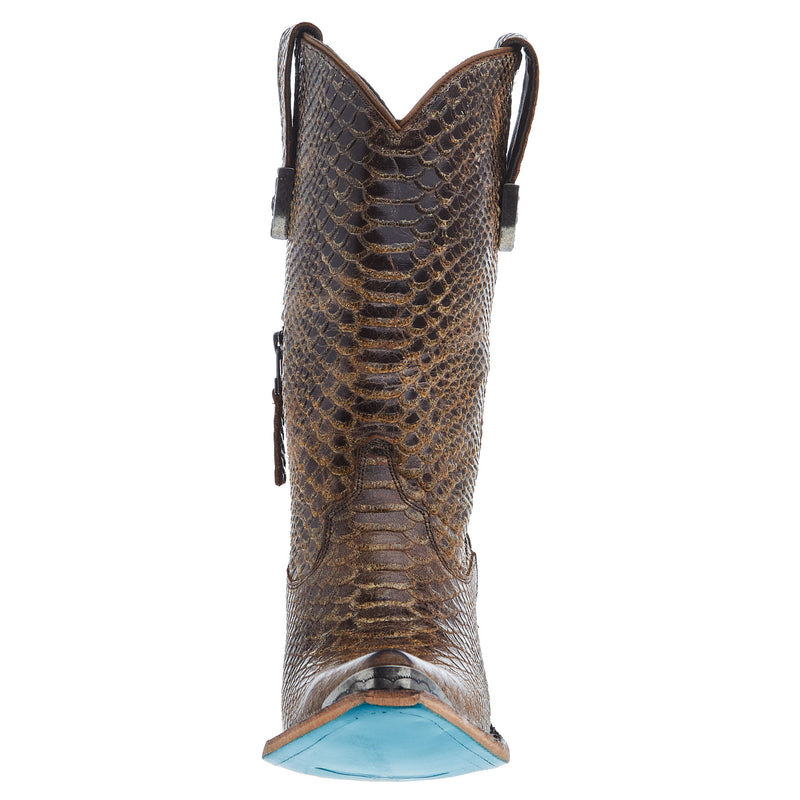 Lane Womens Bad Habits Brownbelly 11 In Top Cowgirl Boot