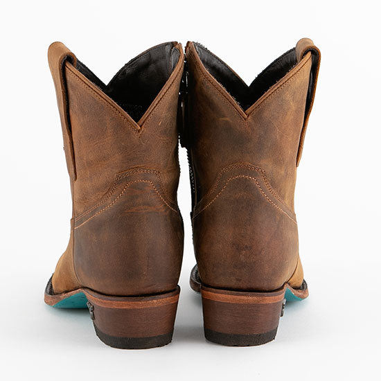 Lane Burnt Caramel Plain Jane Bootie