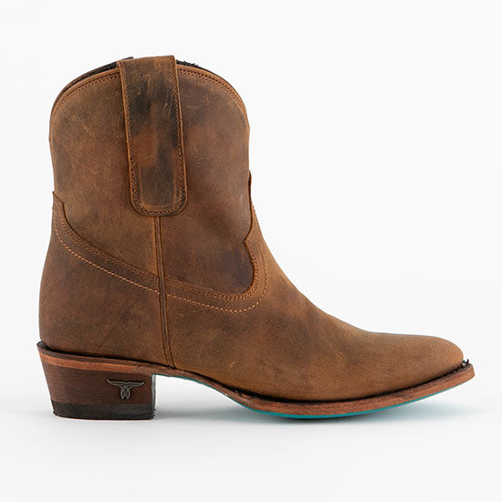 Lane Burnt Caramel Plain Jane Bootie