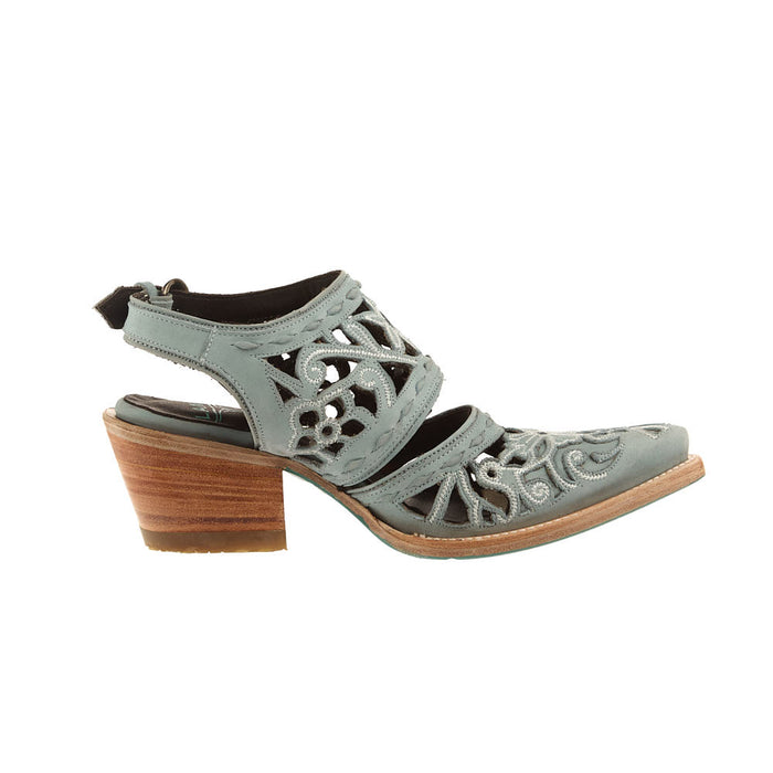 Lane Women's Robin Slingback Powder Blue Mule