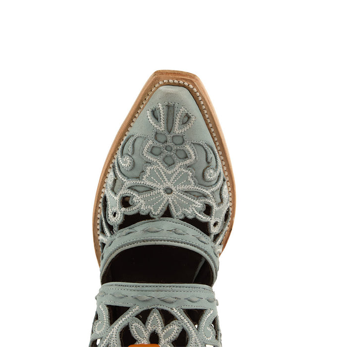 Lane Women's Robin Slingback Powder Blue Mule