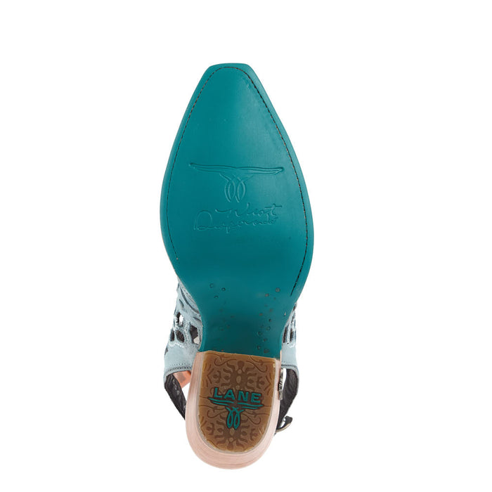 Lane Women's Robin Slingback Powder Blue Mule
