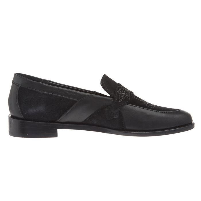 Lane Women's Jet Black Martingale Loafer