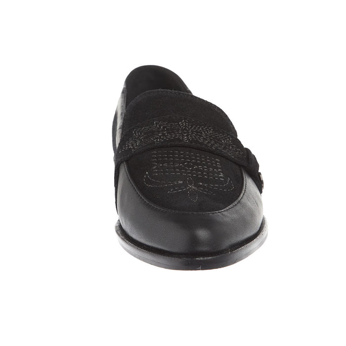 Lane Women's Jet Black Martingale Loafer