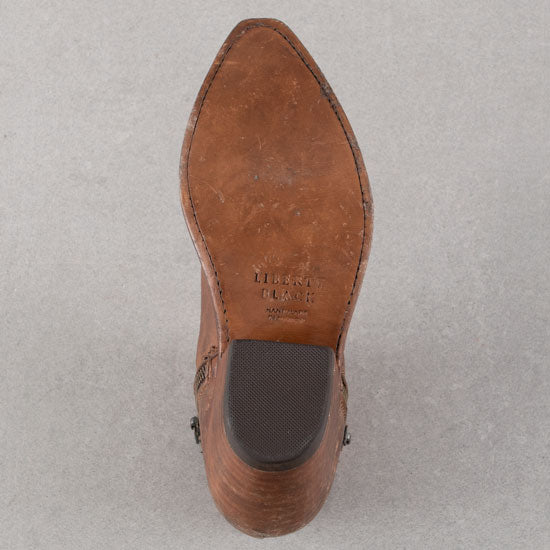 Liberty Black Mossil Tan Booties