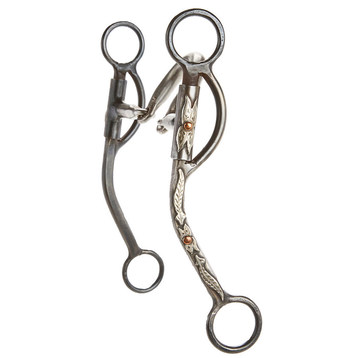 Layton Bits & Spurs Smooth Mouth with Loose Port Bit