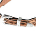 Austin Accent Inc. Natural Leather Scroll W/Buckle Hat Band