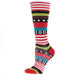 Lucky Chuck Fringe Serape Christmas Performance Crew Sock OSFM