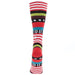 Lucky Chuck Fringe Serape Christmas Performance Crew Sock OSFM