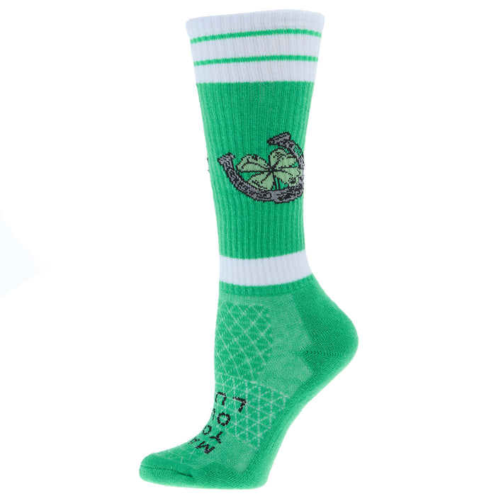 Lucky Chuck Make Your Own Luck Performance Crew Socks