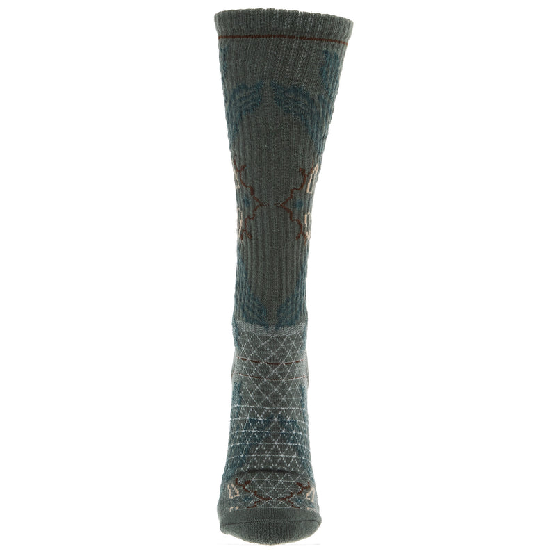 Lucky Chuck Tucumcari Grey Performance Crew Socks