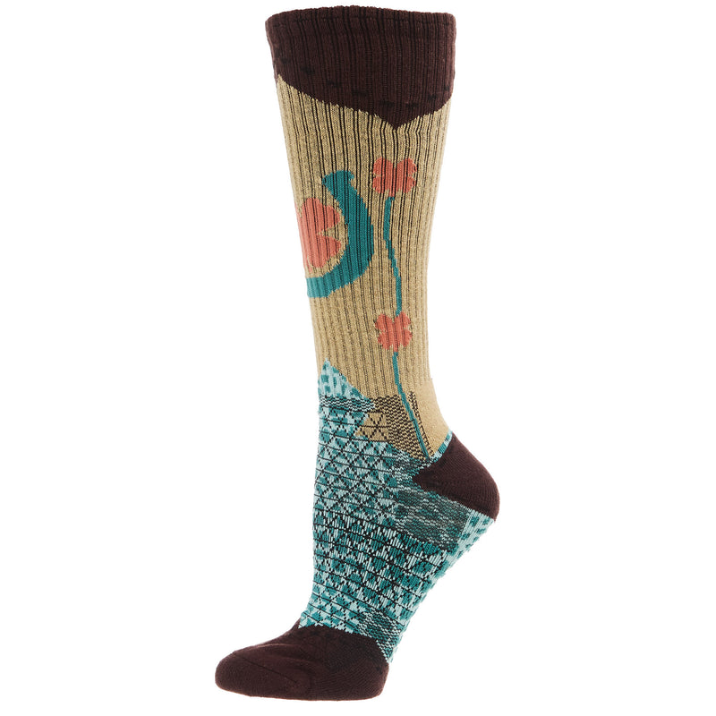 Lucky Chuck Horseshoe Performance Crew Socks OSFM