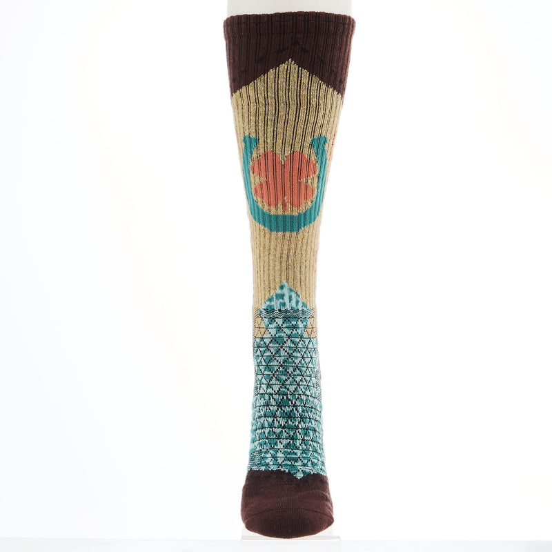 Lucky Chuck Horseshoe Performance Crew Socks OSFM