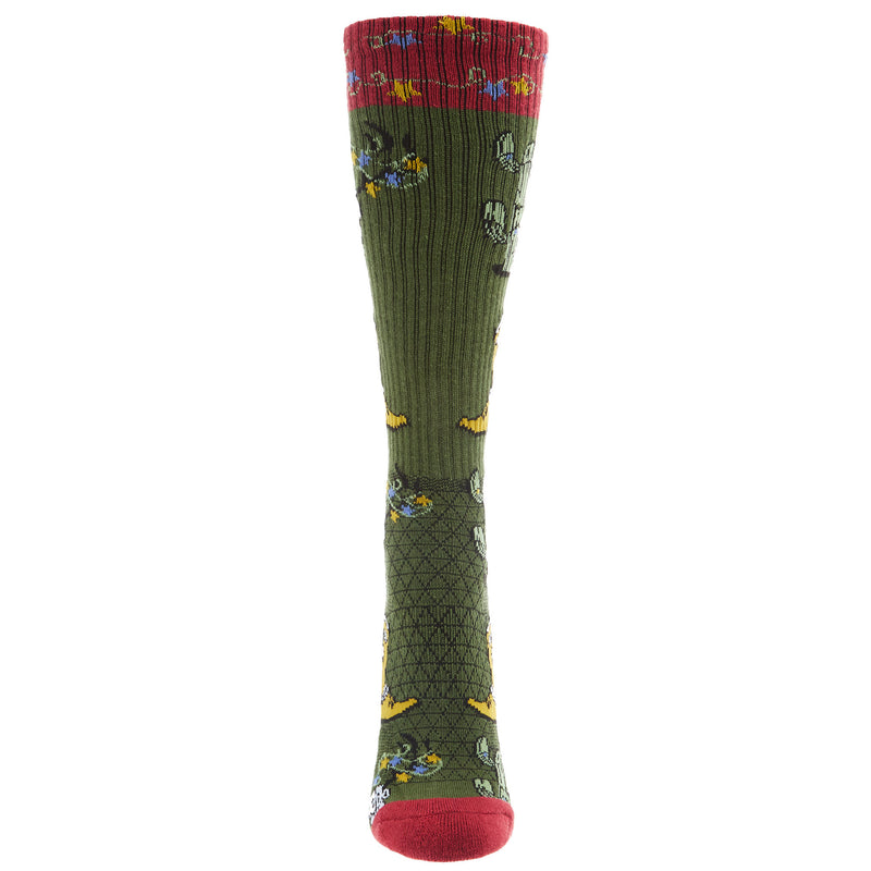 Lucky Chuck Get a Little Western Performance Crew Socks OSFM
