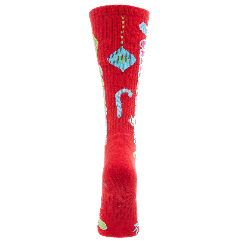 Lucky Chuck Cowgirl Christmas Performance Crew Socks OSFM