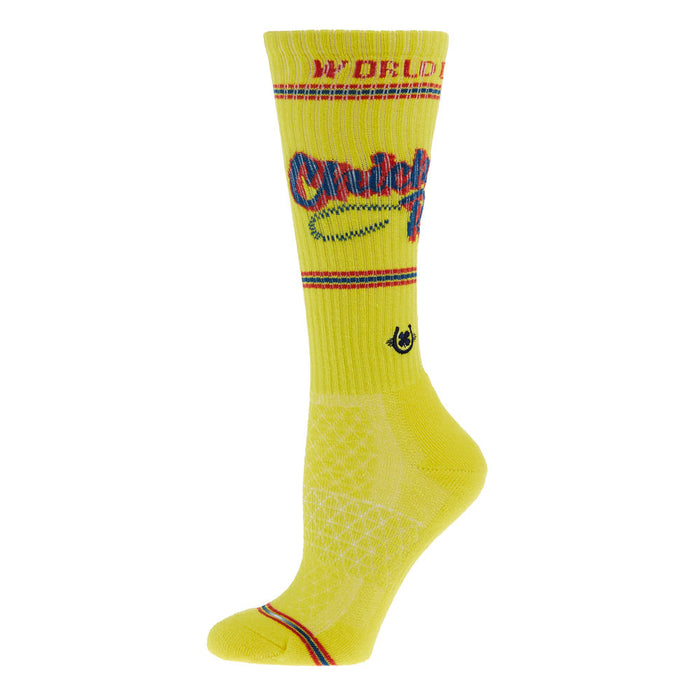 Lucky Chuck Cactus Alley Chicken Roping Performance Crew Socks