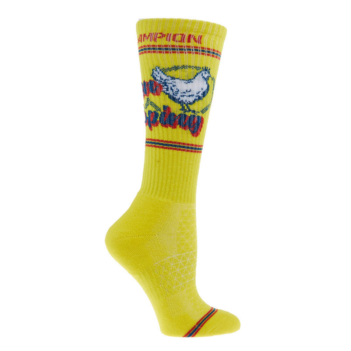 Lucky Chuck Cactus Alley Chicken Roping Performance Crew Socks