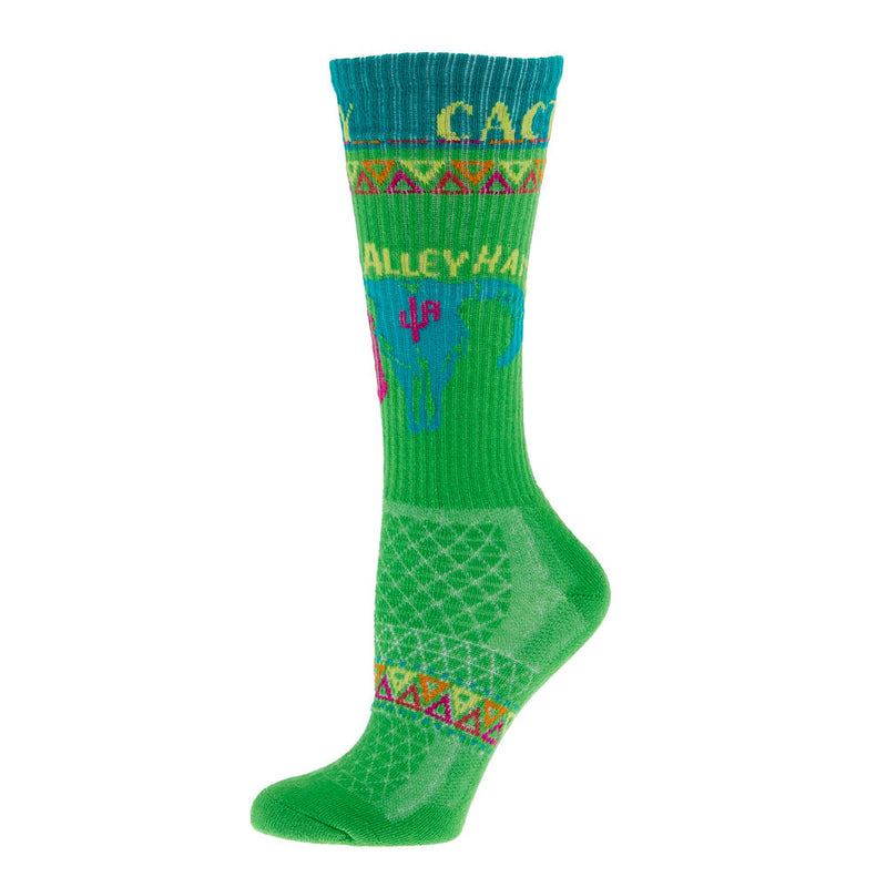 Lucky Chuck Cactus Alley Wild West Show Performance Crew Socks