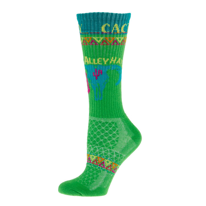 Lucky Chuck Cactus Alley Wild West Show Performance Crew Socks
