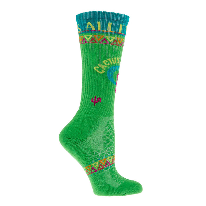 Lucky Chuck Cactus Alley Wild West Show Performance Crew Socks