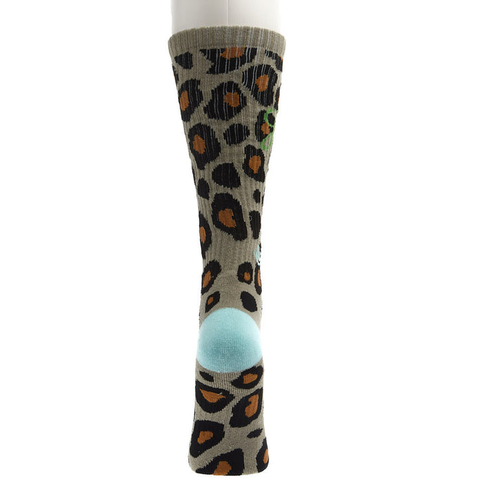 Lucky Chuck Women's Leopard Diva Performance Socks