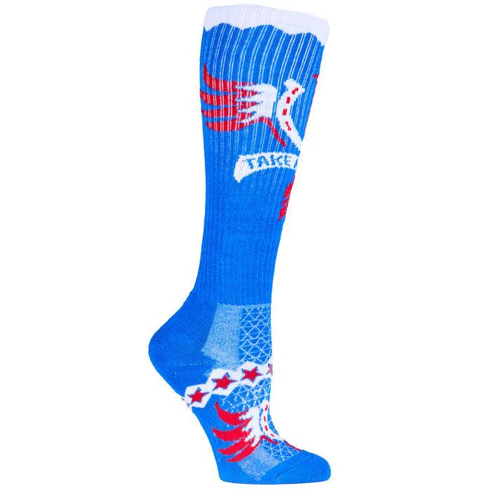 Lucky Chuck Take A Stand/America Performance Boot Socks