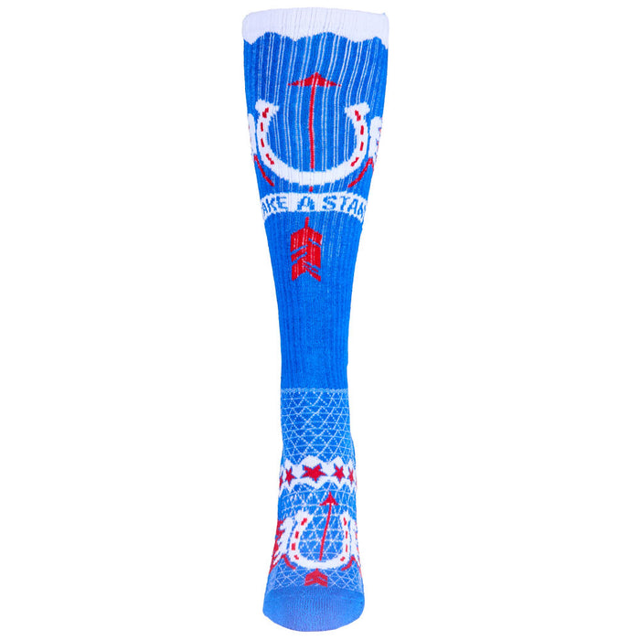 Lucky Chuck Take A Stand/America Performance Boot Socks