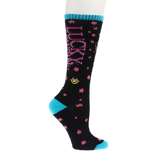 Lucky Chuck Starlit Cowgirl Performance Socks
