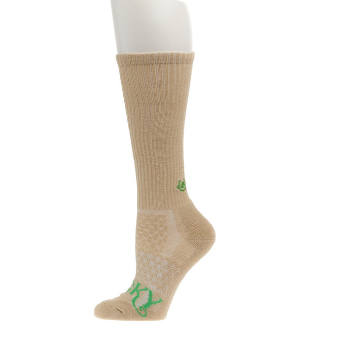 Lucky Chuck Women's The Cowboy Tan Performance Socks