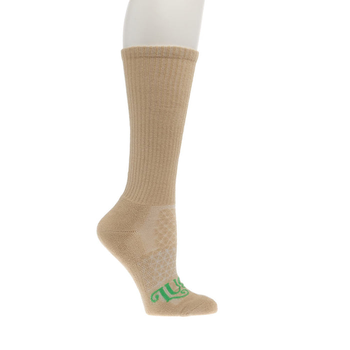 Lucky Chuck Women's The Cowboy Tan Performance Socks