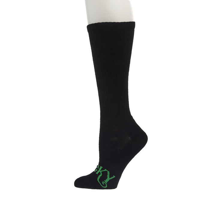 Lucky Chuck Women's The Cowboy Black Performance Socks