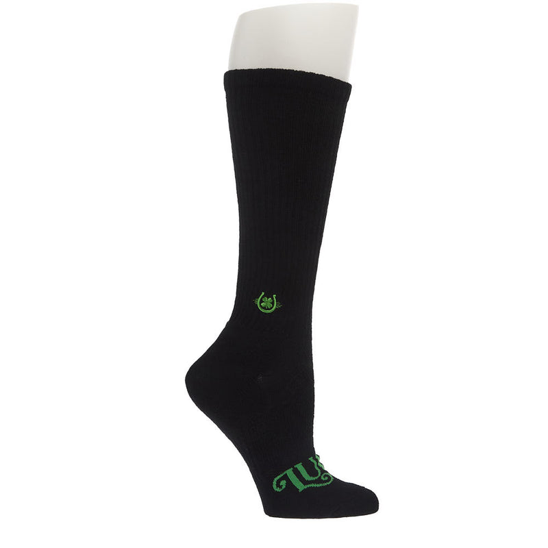 Lucky Chuck Women's The Cowboy Black Performance Socks