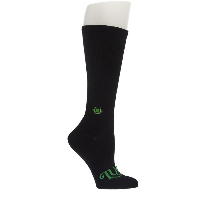 Lucky Chuck Women's The Cowboy Black Performance Socks