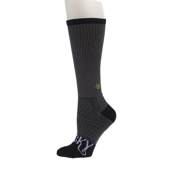 Lucky Chuck Women's The Cowboy Gray Performance Socks