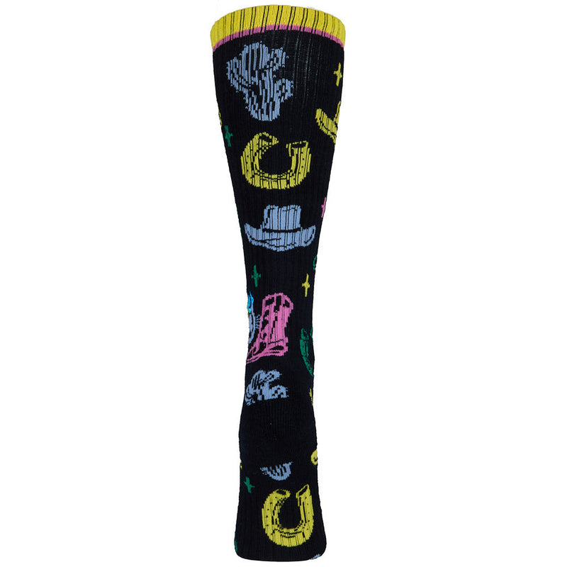 Lucky Chuck Neon Wrangler Performance Socks