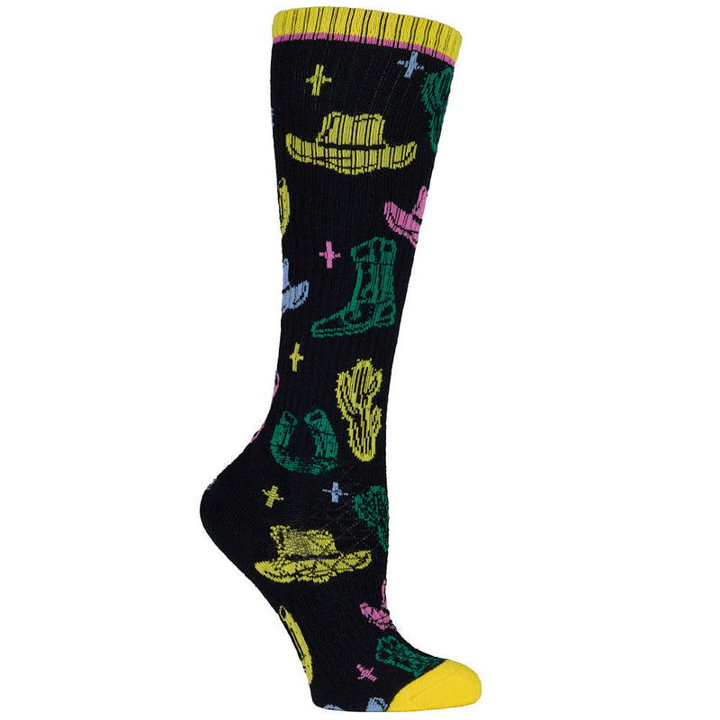Lucky Chuck Neon Wrangler Performance Socks