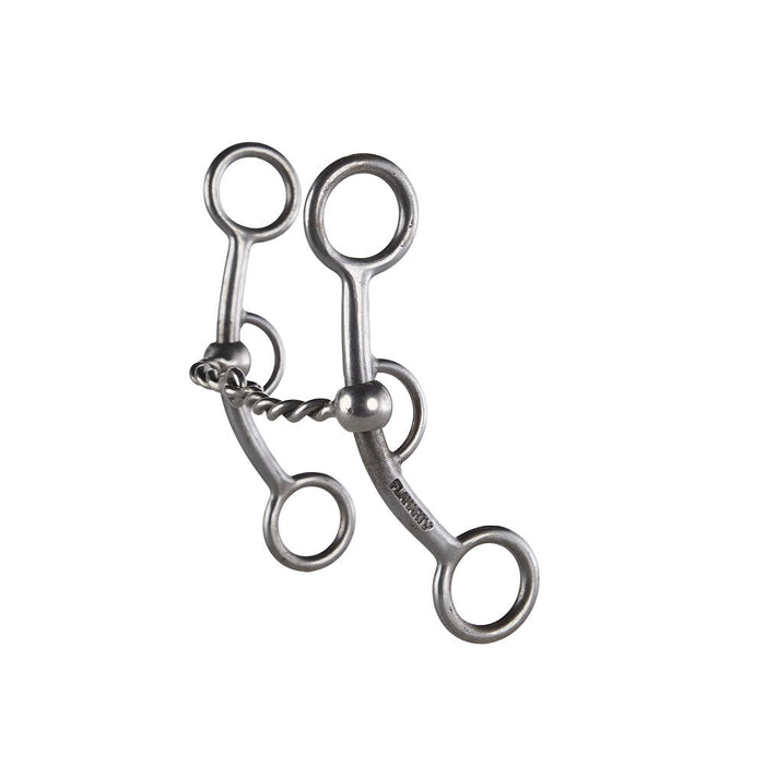 Flaharty Bits  Spurs Twisted Wire Lil Circle Gag Bit