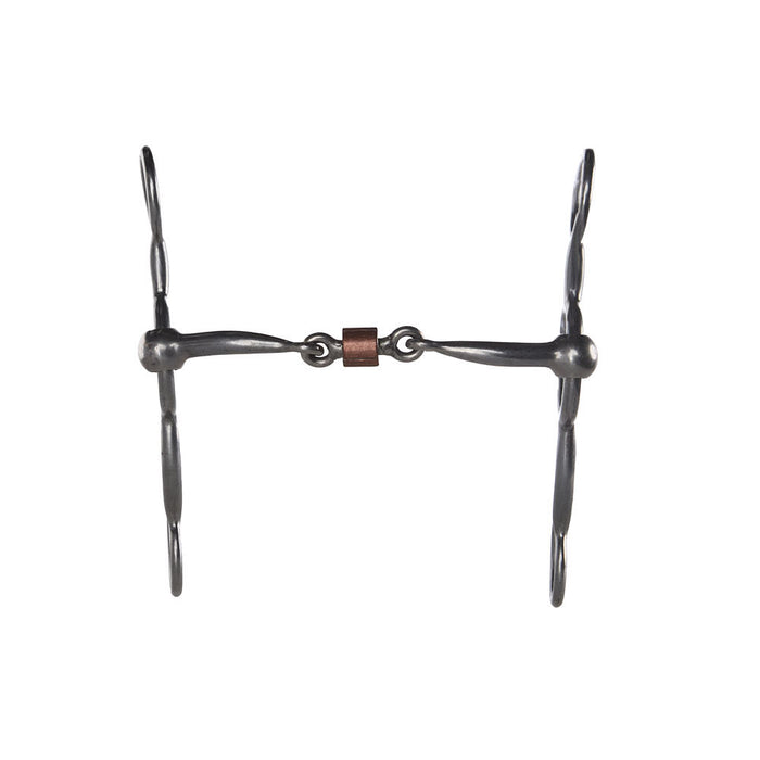 Flaharty Bits  Spurs Smooth 3pc Lil Circle Gag Bit