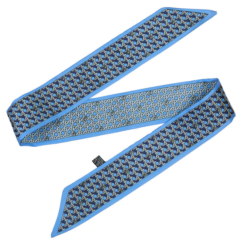 NRS Blue Basket Weave Style Twilly