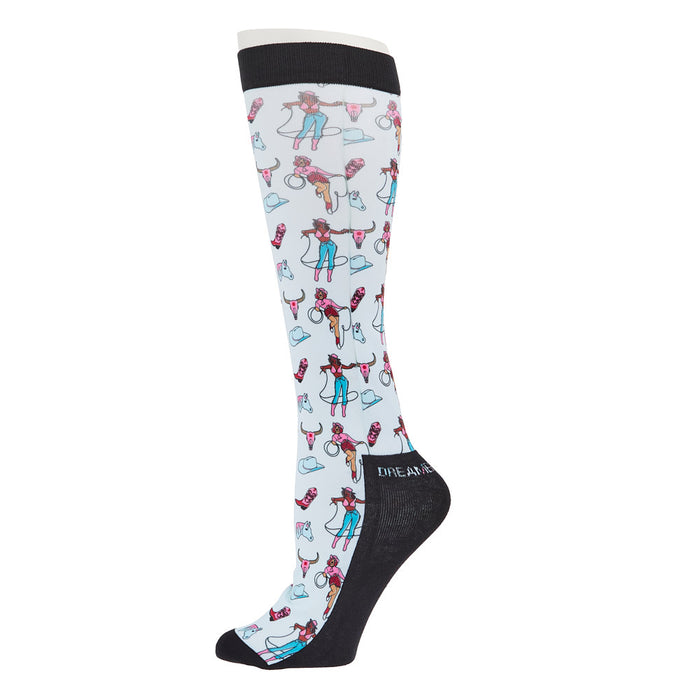 Dreamers & Schemers Limited Edition Lasso Gurls Socks OSFM