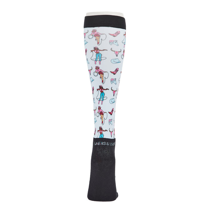 Dreamers & Schemers Limited Edition Lasso Gurls Socks OSFM