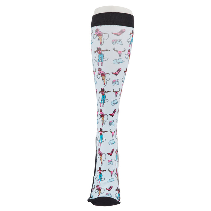 Dreamers & Schemers Limited Edition Lasso Gurls Socks OSFM