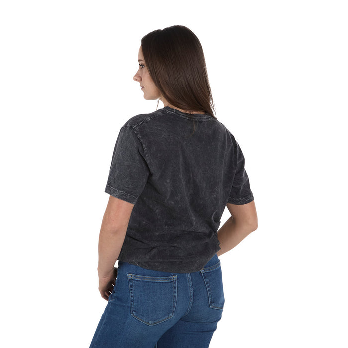 Lotus Fashion Women's Black Howdy Honey Tee Shirt