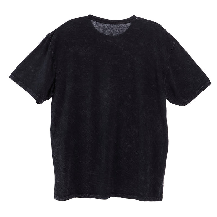 Lotus Fashion Womens Vintage Black Boot Stitch Tee